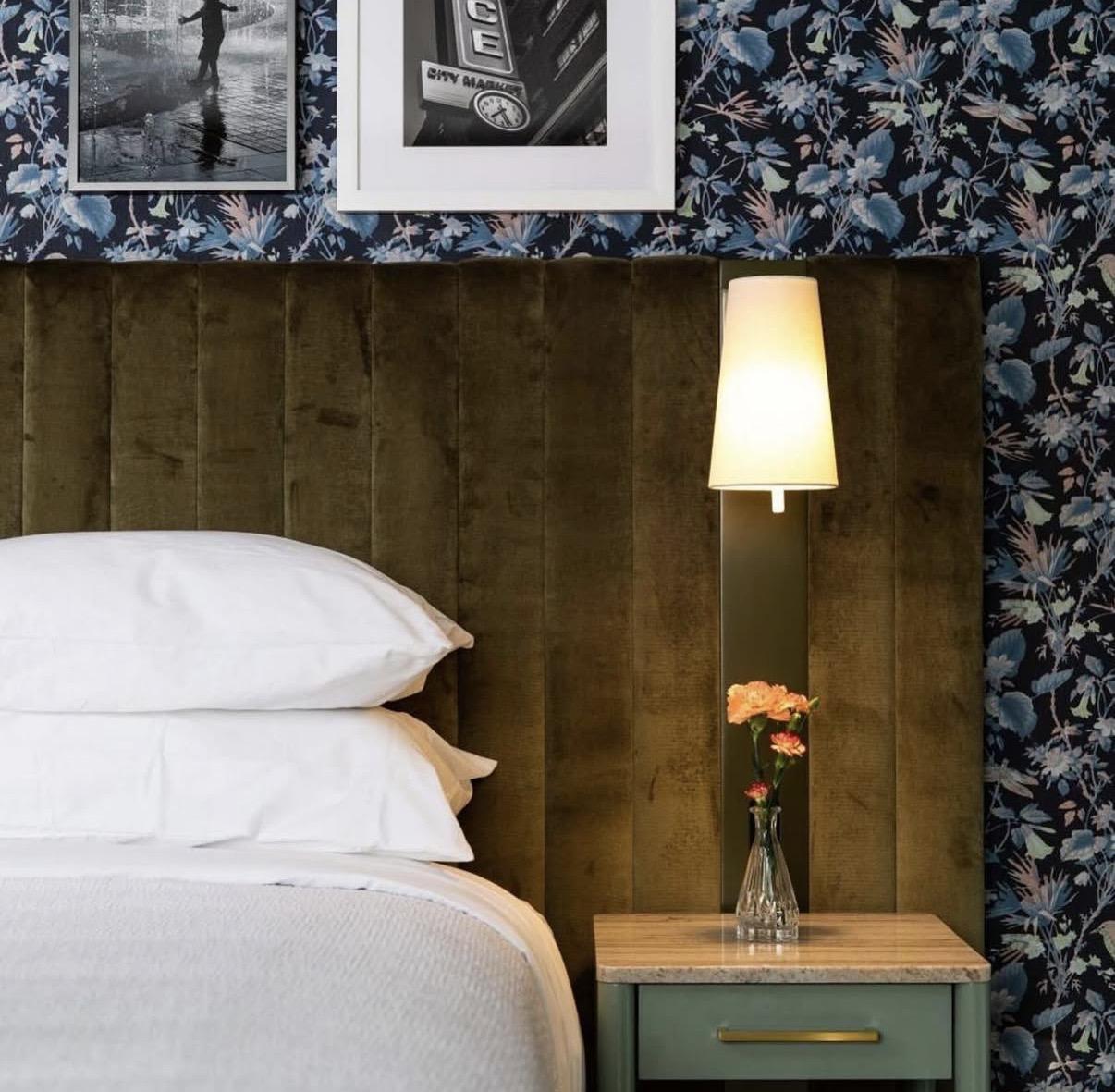 Ashley Lighting installation — guestroom