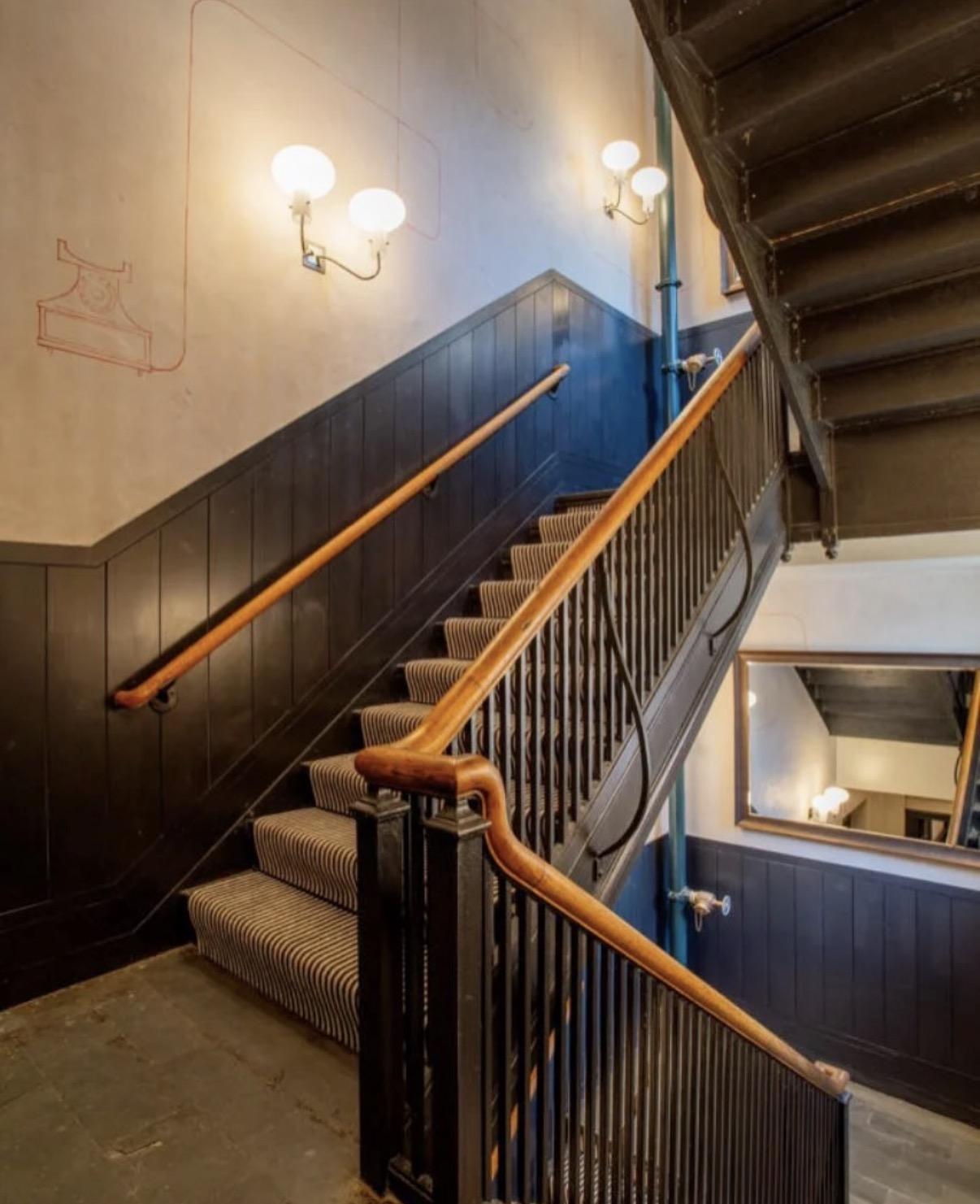 Ashley Lighting installation — grand hotel staircase